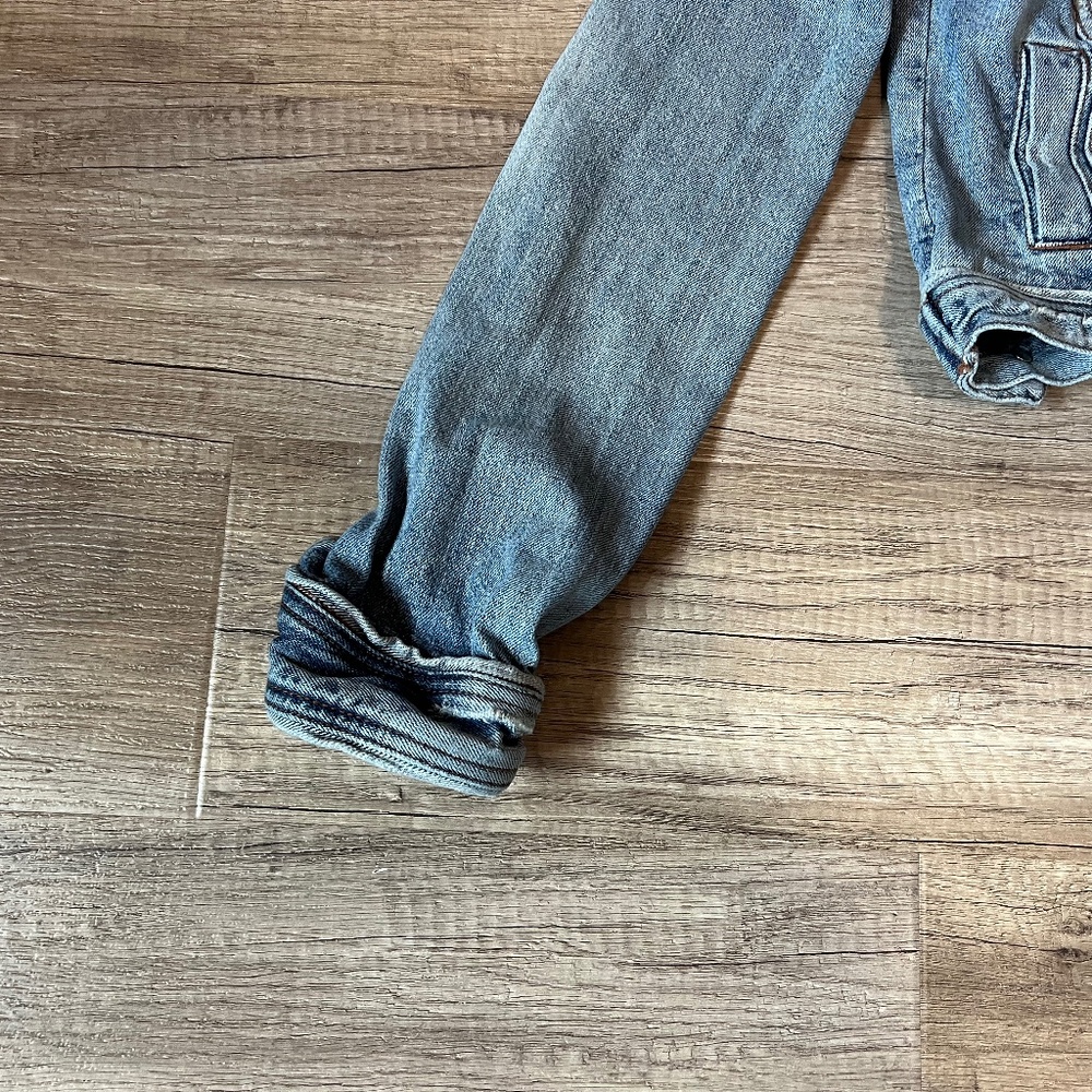 CHOR Distressed Denim Jacket (Size M) - Picture 7 of 16